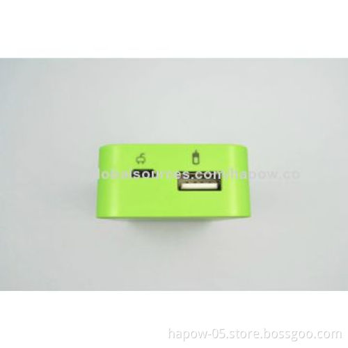 Portable Slim Mobile Phone Power Bank with 4 LEDs, Li-ion Battery, Small Size, High-capacity